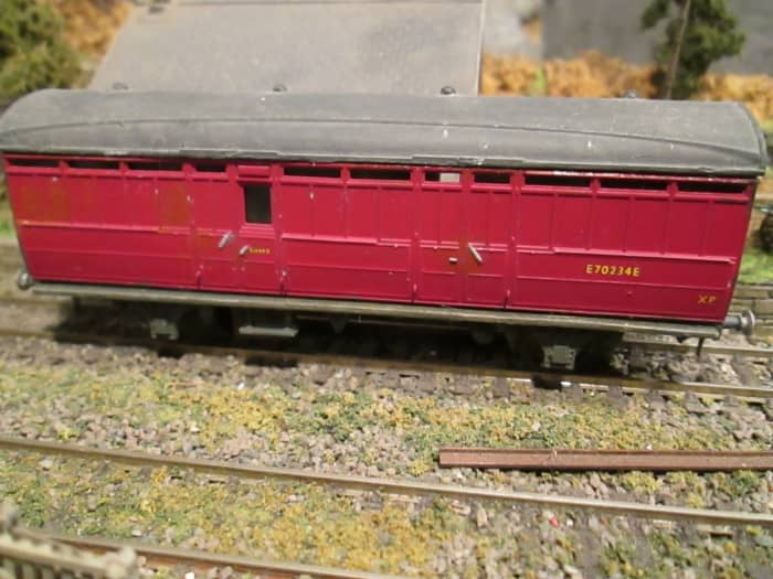 Chivers Finelines Pigeon van also used for milk churns, whatever branch staff saw a need for - there were bogie vehicles for main line express traffic (pigeon express trains ran with racing pigeons to be let loose in the south or wherever