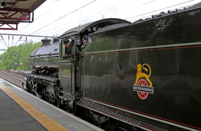 I'm sure Dougie wouldn't mind a NELPG member using this fine image of our K1 2-6-0 62005 - This is her on the way to the West Highland in early BR livery with the 'cycling lion' . NELPG acquired her from Viscount Garnock