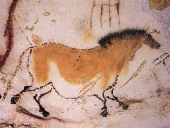 Many of the cave paintings are genuine works of art. Then again, many of them are hand prints.