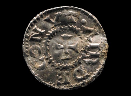 'Airdeconut' coin - this is a rare find. The name is in fact Harthaknut, son of Knut 'the Great' by Aethelred's widow, the Norman Ymme or Emma.