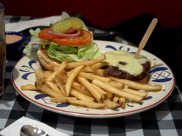 High fat content will slow digestion, so large quantities of high-fat foods should be avoided.