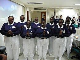 The Master referred the African Tzu Chi volunteers as "Black Pearls" which are more valuable than the ordinary "white" ones.