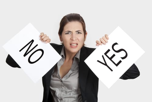No means no. Yes means yes. When dealing with a controlling person it's important to make a decision and stick to it.