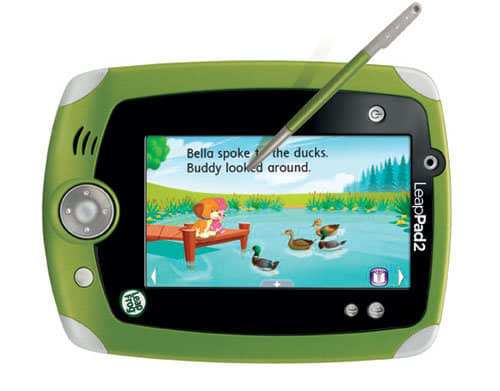 The LeapPad 2 gives kids their own handheld electronic device that can be used as an educational tool.