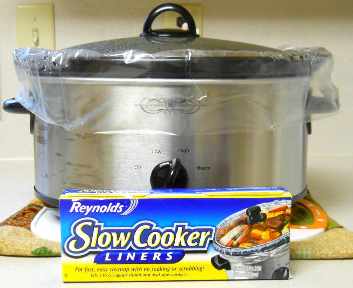 The label on the Reynolds Slow Cooker Liners states you should use them, "For fast, easy clean-up with no soaking or scrubbing!" Does the product live up to the claim?