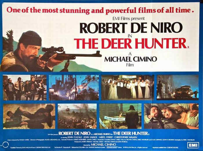 Póster del Reino Unido de The Deer Hunter (1978)