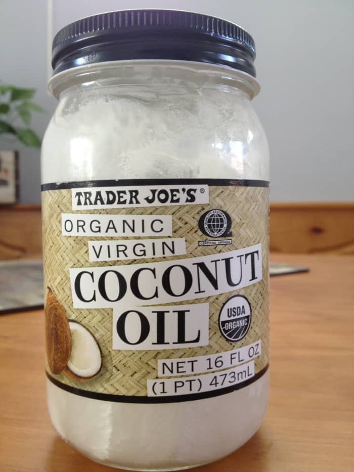My favorite brand of coconut oil is the brand from Trader Joe's. Sprouts also sells one of my favorite coconut oil brands.