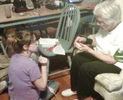 Seat yourself below eye level, use proper body language, and involve them in an activity they love.