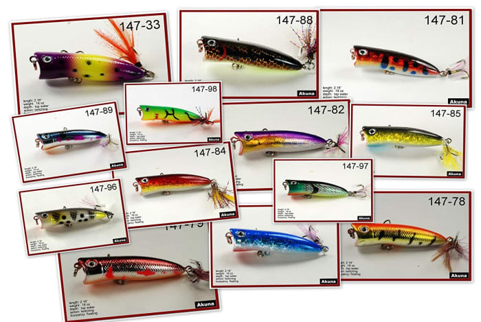 Your dad will never run out of fishing lures with the Akuna Bulk Pack with Fishing Lures, 112 Crank Baits, Spoons and Spinner Baits