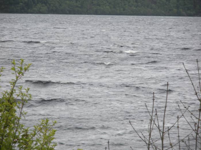 Ripples and waves in the water make the Loch Ness Monster adventure even more exciting.