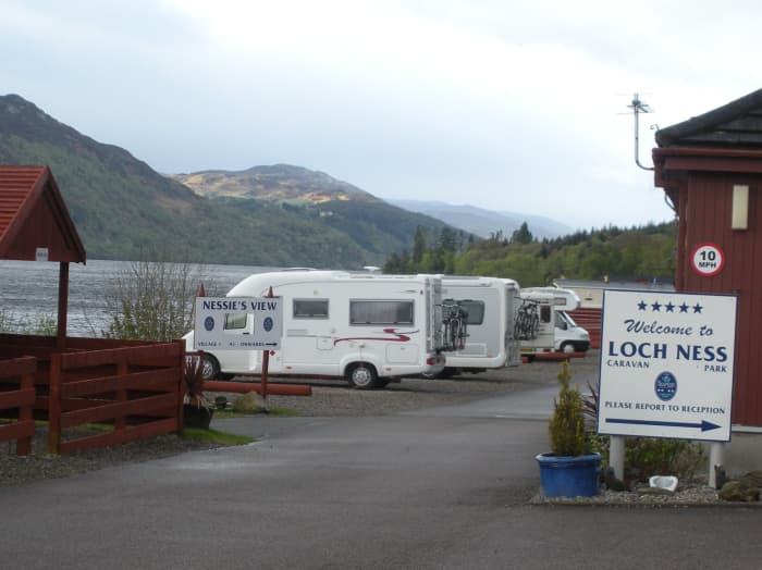 If you choose to visit a campground at Loch Ness, you won't be alone. Nessie spotting is a popular activity.