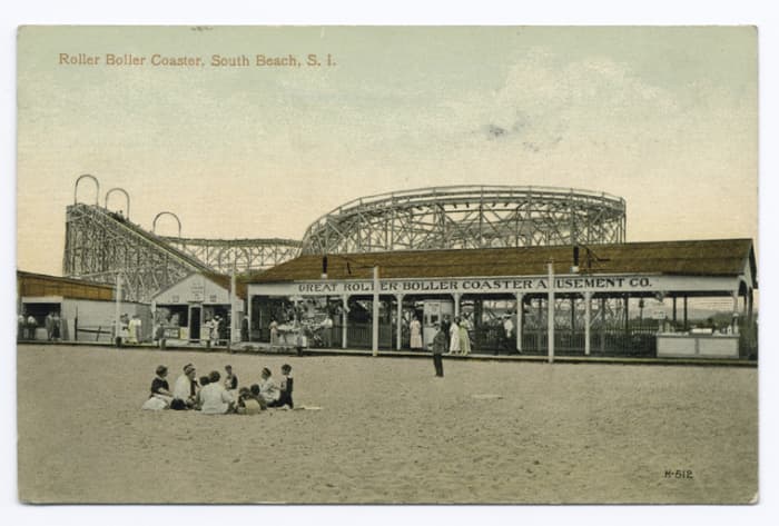 ....the South Beach amusement district, also on Staten Island and both side by side. Staten Island residents were very lucky.