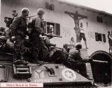 The 3rd Infantry Division of the U.S. Army reaches downtown Berchtesgaden and liberates it.