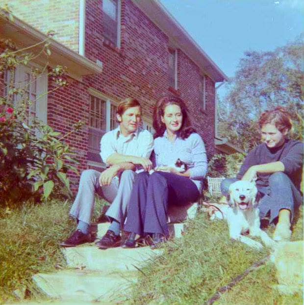 Here is a photo taken with my Kodak X-15 back in 1971. The quality was wonderful for such a simple point and shoot camera. In the photo is my Daddy, Mom, and sister Celesa back in 1971 at our home on Otter Creek Road, in Nashville Tennessee.