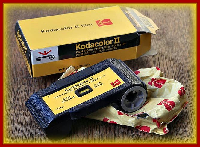 The Kodacolor film called 126 is the name given to a cartridge-based film that was in a format used in still photography for most instamatic cameras of the 1960s and early 1970s.