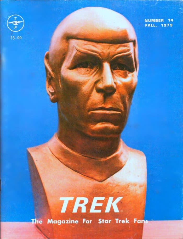 TREK #14 The Magazine For Star Trek Fans, This one has a low print run of only 2,000 copies, it had many great articles on the women of Star Trek.