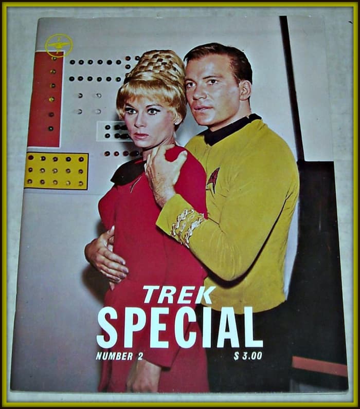 The 1978 TREK The MAGAZINE for STAR TREK FANS SPECIAL #2 with 48 pages, black and white illustrations, and photos, wonderful features, great articles, and awesome reviews, interviews and more.