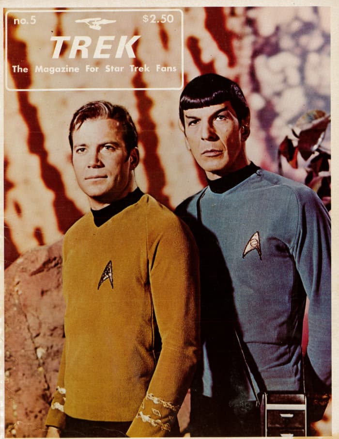 Trek, The Magazine for Star Trek Fans, number five was published July 1976. This wonderful magazine was published bi-monthly by G. B. Love and Walter Irwin at 2500 Pennington, Houston Texas.