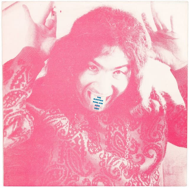 "Electric Kool-Aid Acid Test" Stellar Music Special SMS 001-1 LP Vinyl Record, Swedish Pressing (1988) Front Album Cover