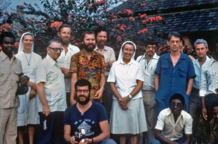 This is the team that first went looking for the source of the Ebola virus in Zaire, now known as the Democratic Republic of the Congo.