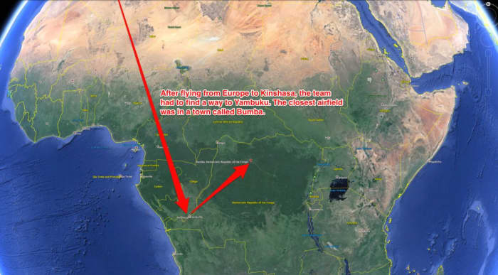 The Bomba Region; As Piot and another doctor examined an infected couple in one small hamlet, the man died as they drew blood from his wife. Afraid that locals might think they were responsible, they departed quickly, leaving gloves and explaining th