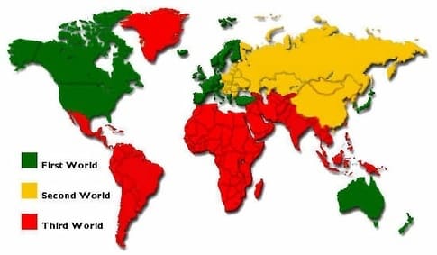 Here's the story. During the Cold War, the term First World described the Western allies (the capitalist democracies). Second World described the Eastern European Bloc (the communist dictatorships). There were some nations that wanted to be neutral,