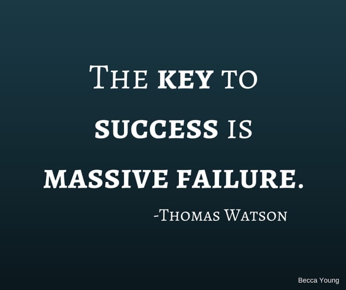 Could Failure Be the Secret to Your Biggest Success? - HubPages