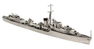 K Class destroyer HMS 'Kelly' is available as a 1/700 scale 'waterline' kit from Revell - see link below