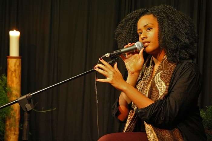 Singing along to 396hz could help balance and strengthen the root chakra, because singing tones the vagus nerve.