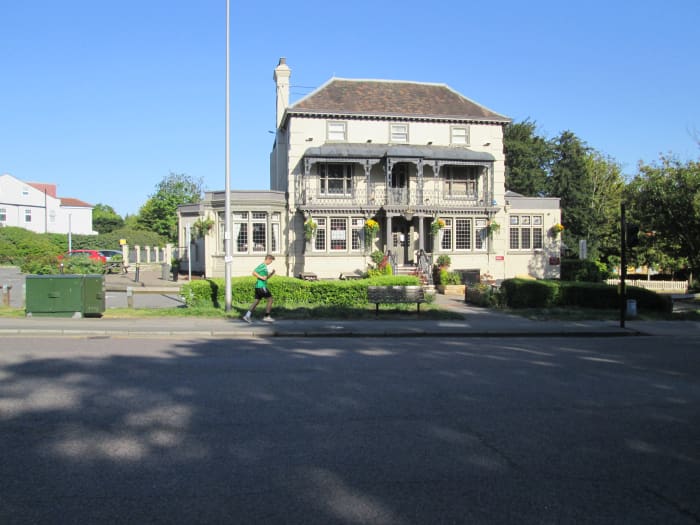 'The Eagle' public house opposite Snaresbrook Road is as good as any place to start after some refreshment