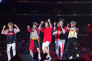 KCON 2015 Got7 on stage