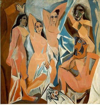 This work was designed to subvert the traditional way of depicting the female nude as soft, sensual, and not aggressive, as a passive object for the male gaze. This image distorts that traditional model of the nude female in art.