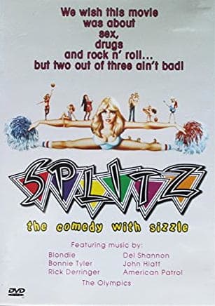 The box for the Liberty International DVD release of Splitz. It was a reworking of the Gemstone VHS box. Most likely this and the Gemstone release were unauthorized.