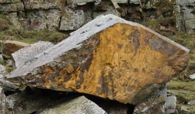 Yorkshire gold! It's what the Klondikers dug for to make steel for bridges - such as Sydney Harbour Bridge