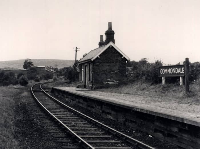 This is the scene I had when I came to my first Scout camp at Commondale in 1960. The shelter was pretty dilapidated. The camp site was where previously the brickworks had been, closed the year I was born in 1947