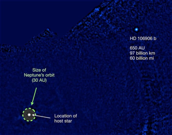 HD 106906 b image