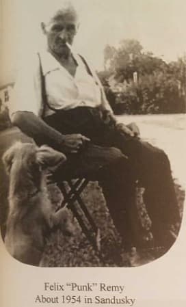 Son of Felician. My current dads great grandfather. He was known to be one mean son of a bitch. He lit two matches per day. One in the morning and one in the evening to continue smoking all day. I remember hearing that he loved his trained dog Honey.