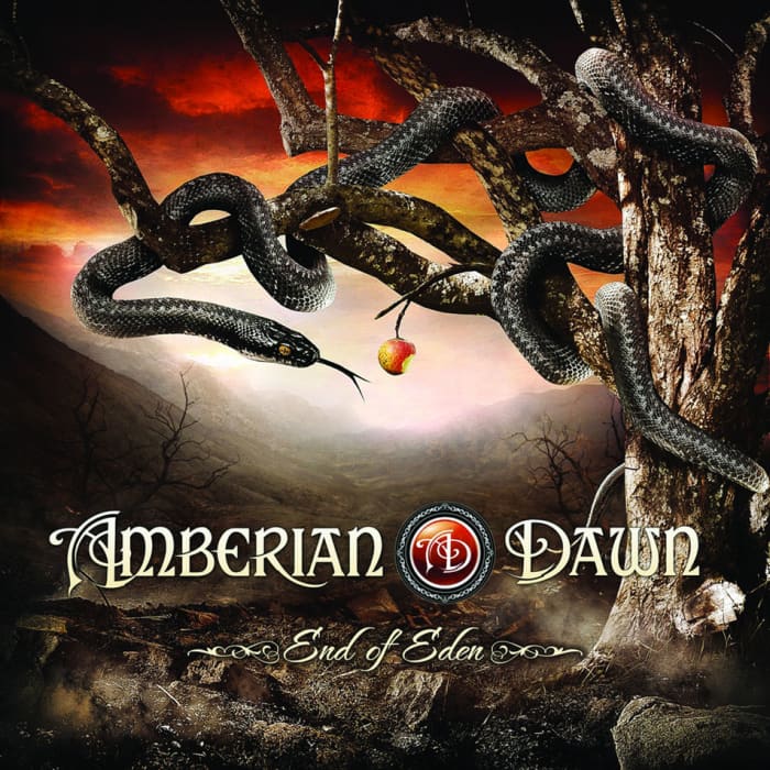 The album's cover has a big snake on it wrapped around a tree as it is trying to bite into the already bitten apple. The Serpent is the most famous evil creature in the Bible.