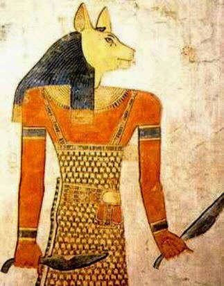 The resemblance of this depiction of Bast on a temple wall in Egypt to the figurine found off the coast of Florida, clearly shows it is Bast.