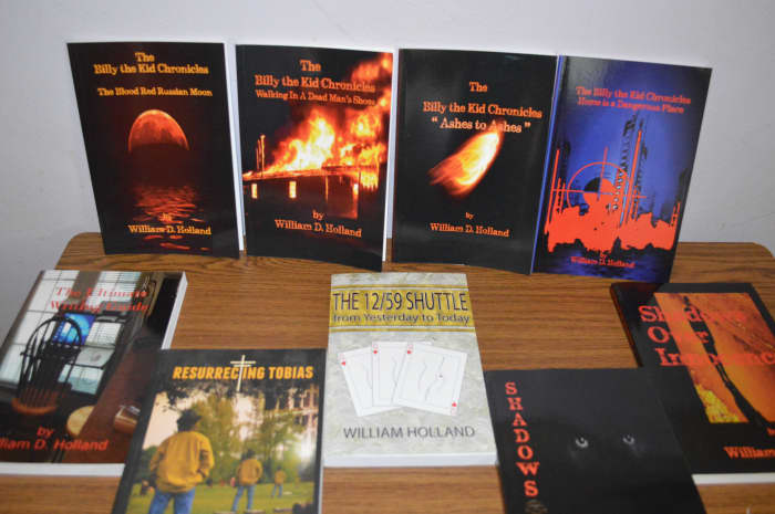 Publishing novellas is one possible solution...my Billy the Kid series worked well for me; they were all slightly larger than a short story.