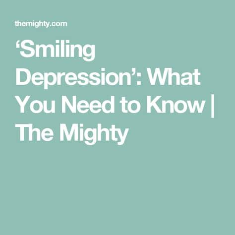 Smiling Depression: When Sadness Hides Behind a Smile - HubPages