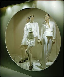 Look at the window display from the street. How does it look? Could you change anything to improve it?