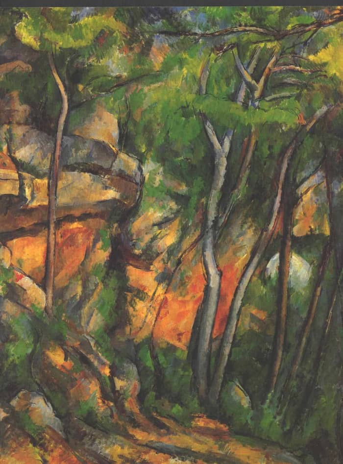 The Chateau Noir is on the D17 between Aix and the Mont Sainte Victoire.The Bibemus QuarriesCezanne painted a series of landscapes at Bibemus stone quarrie