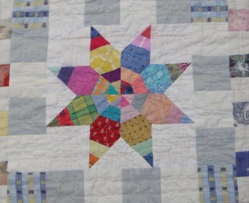 Probably! This quilt is very like some I grew up with. They were created by local artists, my grandmother and great grandmother, using local materials (scraps) and a technique consistent with that of local artists - quilting.