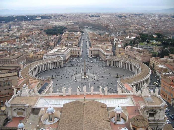 Obelisk at the Vatican is a sundial to track their god Amen the Sun god. This obelisk is from Heliopolis. The city of the sun.