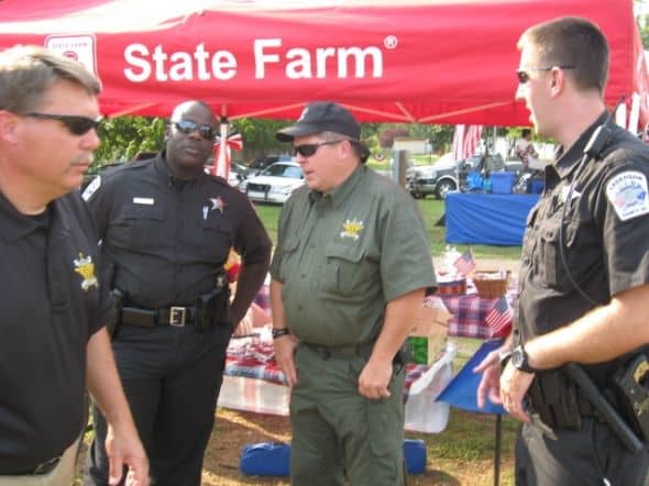 Anderson Co Sheriff's Office at Freedom Fest The following officers will be at Freedom Fest and we appreciate their being there!Cpl. David Davis. Tyrone Williams, Terry Crooks, Jason Perkins, and Ray Graham