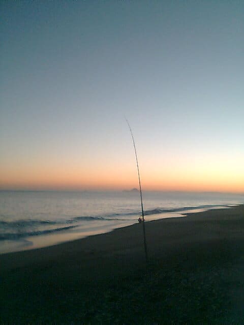 To be the only fisherman on a beach is something many dream of. 30 minutes from Bumble Town - NZ the dream is always a reality.
