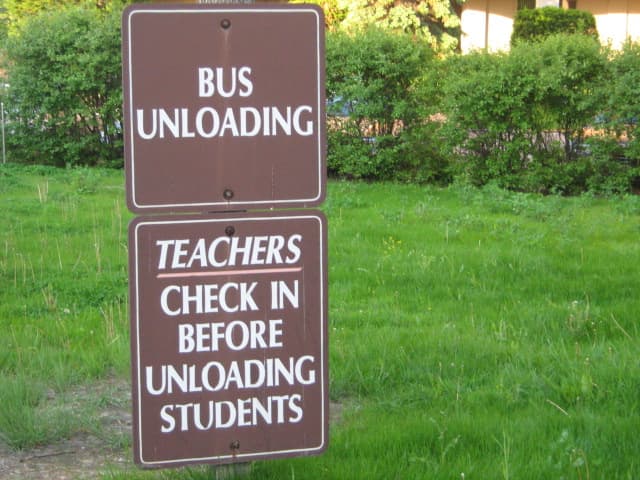 Love this sign at the Robert Crown Center - recognizes teachers as doing the work which they always do