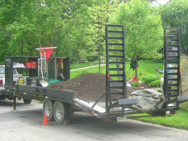 Hinsdale is a haven for landscaping companies as one finds landscaping equipment along streets all spring, summer, and fall
