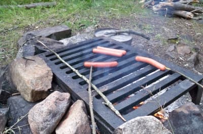 We had to have a beanies and weanies night. I never eat this meal at home, but it sure tasted good in the Boundary Waters.